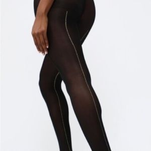 NWT Medium Patterned Tights